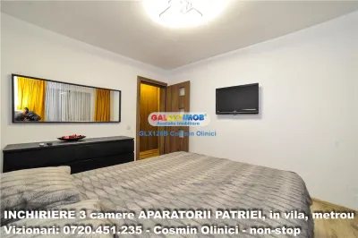 INCHIRIERE 3 camere BERCENI - Aparatorii Patriei, metrou, in vila - foto 10