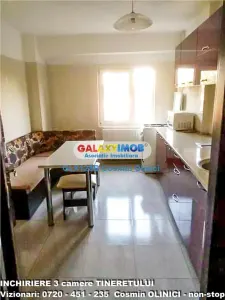 Apartament 3 camere Timpuri Noi Tineretului decomandat 70 mp metrou ap - foto 9