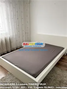 Inchiriere apartament 3 camere Tineretului decomandat mobilat - Bucuresti