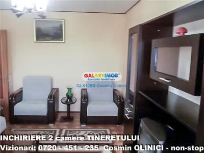 Inchiriere apartament 2 camere Tineretului langa parc mobilat utilat - Bucuresti