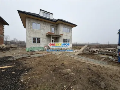 Proprietar-Casa P+1+M-5 camere/3bai- Teren 500mp Vis-a-vis  PADURE - Magurele