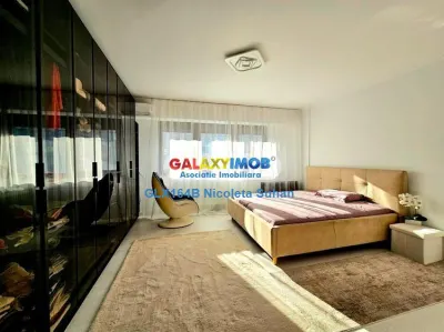DOROBANTI,4 camere,3 bai,mobilat &utilat LUX high-end+parcare subterna - foto 4