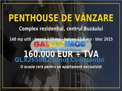 Penthhouse de vanzare, centrul Buzaului - Buzau