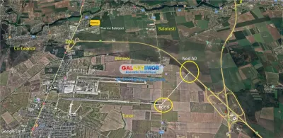 Teren Balotesti vecin gard Therme 12500 mp apropiere DN1 - foto 3