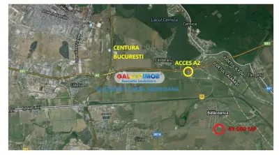Oportunitate investitie - Teren 49.000 mp Balaceanca - Cernica - Balaceanca