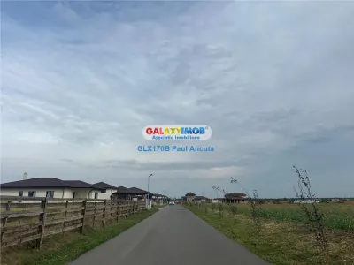 Teren Balotesti 10300 mp acces la 2 strazi cu  toate utilitatile - Balotesti
