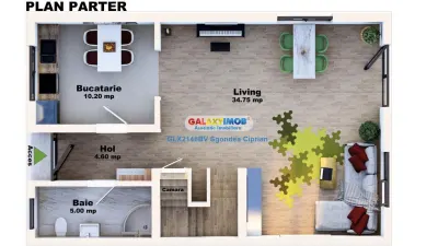 Casa Tip Duplex Sanpetru 300 mp Teren 106 mp Utili - foto 9