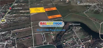 Teren Balotesti Saftica Lahovari 18200 mp rezidential - foto 2