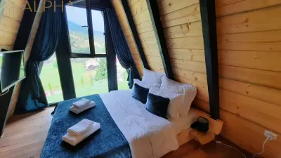 Cabana A Frame 115mp utili, Teren 3450mp, Coada Lacului Colibita - foto 16