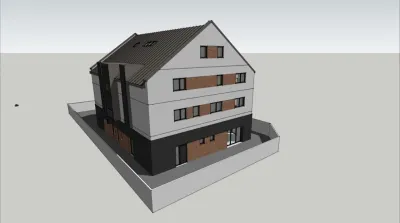 Cladire  4 Apartamente si Spatiu Comercial Sacalaz - foto 2