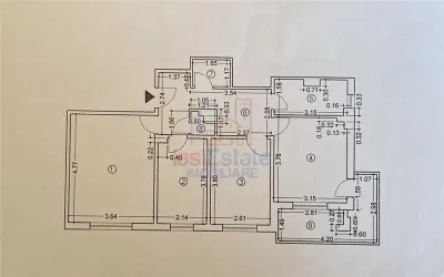 Apartament 3 camere zona Baza 3 - Iasi