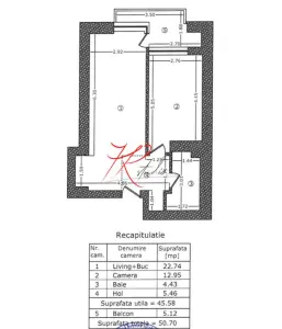 Vanzare apartament 2 camere aviatiei, mobilat - foto 5