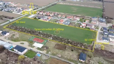 Teren Intravilan 20.500 mp cu front la DN19F | Martinesti - Satu Mare - foto 2