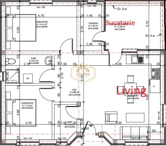 Casa Noua cu 3 camere in Viile Satu Mare | Teren 938 mp | Toate utilitatile - foto 6