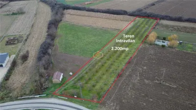 Teren intravilan, cu livada - 2.200 mp | Strada Principala - foto 7