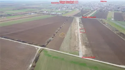 Teren intravilan 675 mp la intrare in Odoreu - Odoreu
