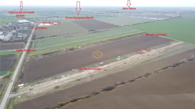 Teren intravilan 675 mp la intrare in Odoreu - foto 3