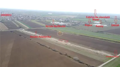 Teren intravilan 675 mp la intrare in Odoreu - foto 6