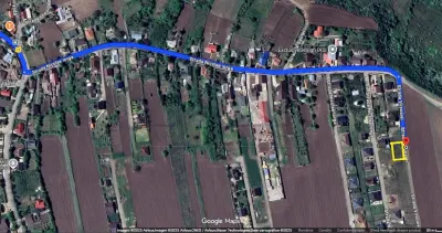 Aroneanu str Viisoarei TEREN 2 loturi x 650 mp. Intravilan cu utilitati zona construibila numai de case - foto 7