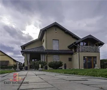 Casa moderna cu piscina, panouri solare, pompa caldura si teren de 1400 mp, Ernei, Mures - foto 3