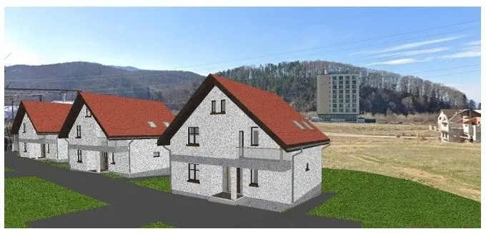 Teren + proiect mic ansamblu case, Bunloc, Brasov - foto 1