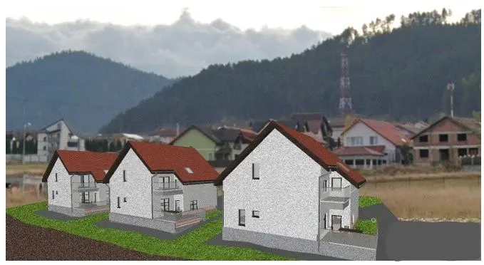 Teren + proiect mic ansamblu case, Bunloc, Brasov - foto 2