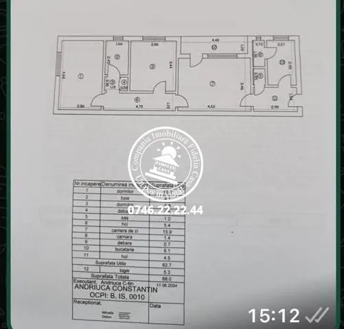 Apartament 3 Camere Tatarasi - foto 1
