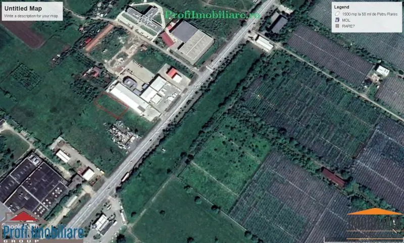 Teren 1.500mp pentru constructii comerciale-industriale- Gradiste strada Petru Rares vizavi de Lidl - foto 5