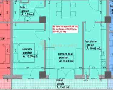 COMISION 0% !!! Apartament 2 camere, bloc nou, zona Republicii -  Policlinica Sf Ioan - foto 6