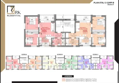 COMISION 0% !!! Apartamente 2 si 3 camere, zona Branduselor - foto 5