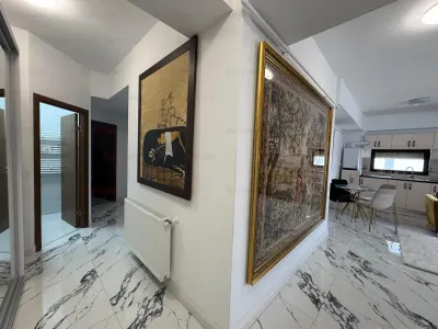 Inchiriere apartament 3 camere mobilat si utilat LUX | centrala proprie| loc de parcare-garaj | Pipera - Drumul  Bisericii | - foto 12