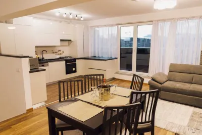 Apartament 3 camere Penthouse/Duplex mobilat si utilat Maurer Coresi - Brasov