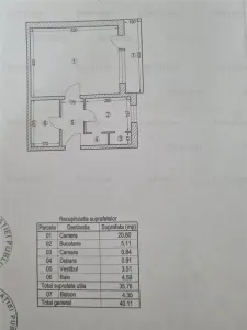 Vanzare garsoniera | Dristor | Agatha Barsescu | 40mp utili | etaj 4 | mobilata si utilata | - foto 12