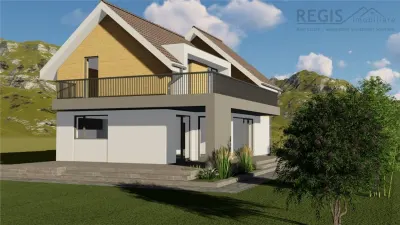 Teren intravilan cu proiect , autorizatie de constructie si fundatie in zona spital Regina Maria , Bod - Bod