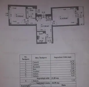 Vanzare apartament 2 camere | Titan | Codrii Neamtului | etaj 7/10 | renovat | bloc 1978 | - foto 10