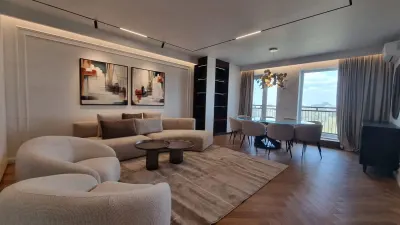 Vanzare apartament 4 camere | la intrarea in Parcul Oraselul Copiilor | bloc 2020 | etaj 10/12 |  dec | 104mp utili | mobilat si utilat - Bucuresti