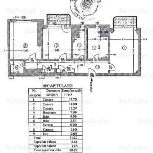 apartament 3 camere, Piata Alba Iulia , Decebal stradal, 82mp, decomandat, amenajat ,vedere integrala la bulevard, orientare Sud, loc parcare, liber. - foto 20