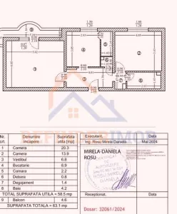 Vanzare Apartament cu 2 camere, zona 13 Septembrie - foto 8