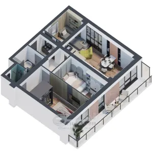 Apartament 3 camere, 79.73 mp – Design premium  0% comision - Iasi