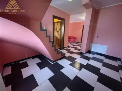 Casa in Suceava garaj subteran pentru 2 masini pretabil sediu firma - foto 9