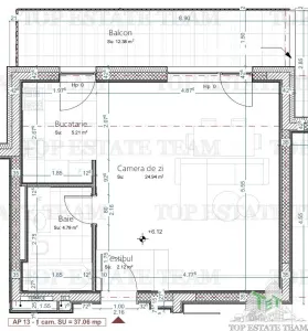 Studio in bloc nou de vanzare in Voluntari - foto 8
