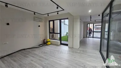 Spatiu comercial premium 70 mp, gradina si parcare, zona linistita Popesti Leordeni - Popesti-Leordeni