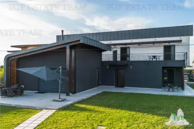 Casa moderna in Corbeanca cu 5 dormitoare si instalatia pentru piscina pregatita - foto 5