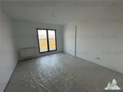 Apartament cu 2 camere si rate fixe la dezvoltator, pe  30 de  ani, suprafata 76.5mp, piscina, parc, supermarket, in complex rezidential  Bragadiru - foto 10