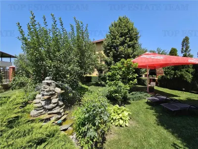 Vila lux 5 camere cu gradina superba centru Domnesti - foto 8