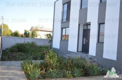 Vila individuala cu 5 camere,  2 terase, 4 locuri de parcare,350mp teren imprejmuit si toate utilitatile in Cornetu, Ilfov - Cornetu