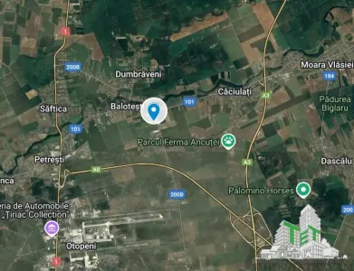 Balotesti - Teren intravilan cu toate utilitatile - foto 3