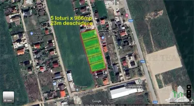 Terenuri cu locatie buna de vanzare in Balotesti - Balotesti