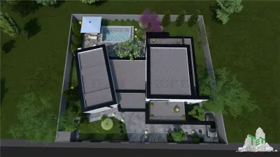 Vila lux teren 750mp cu piscina si garaj langa Soseaua de Centura - foto 18