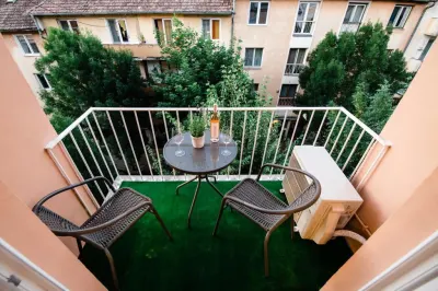 Ultracentral  Apartament  Panorama  Terasa, Semineu Electric  Design Modern - foto 18